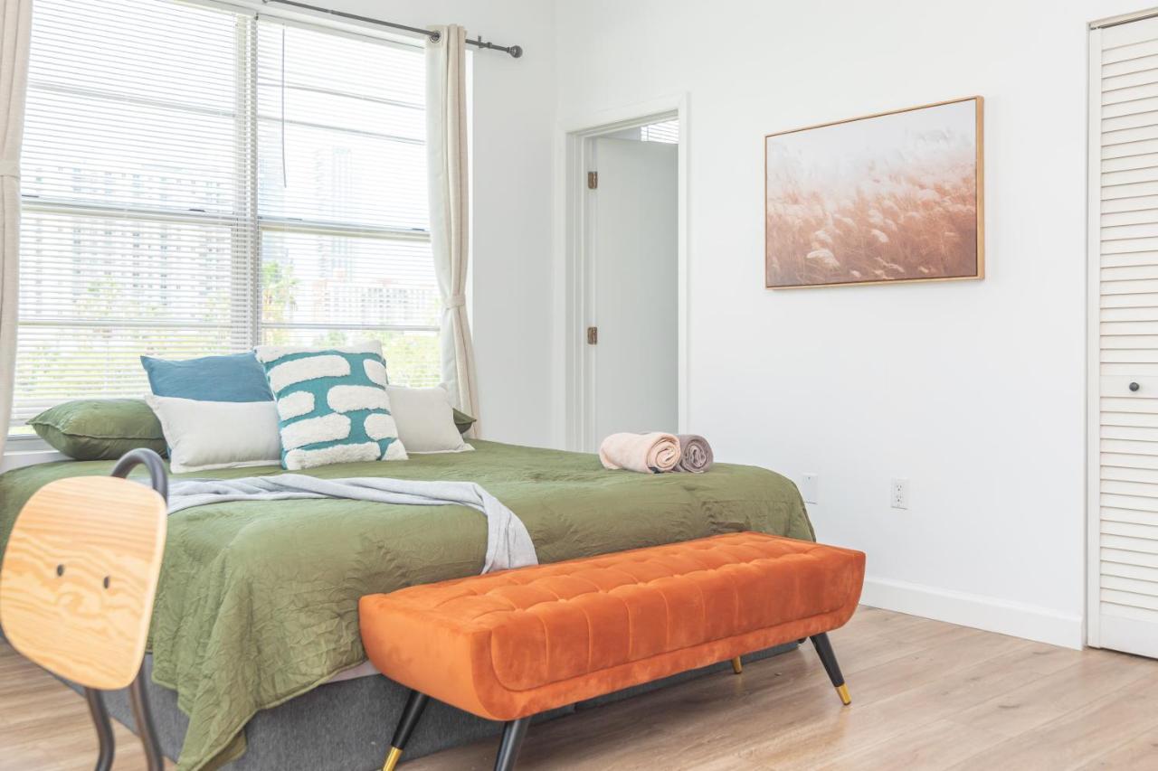 Home Miami Downtown With Balcony - 5 Minutes From Wynwood & Port - Art District Near Beach Exterior photo